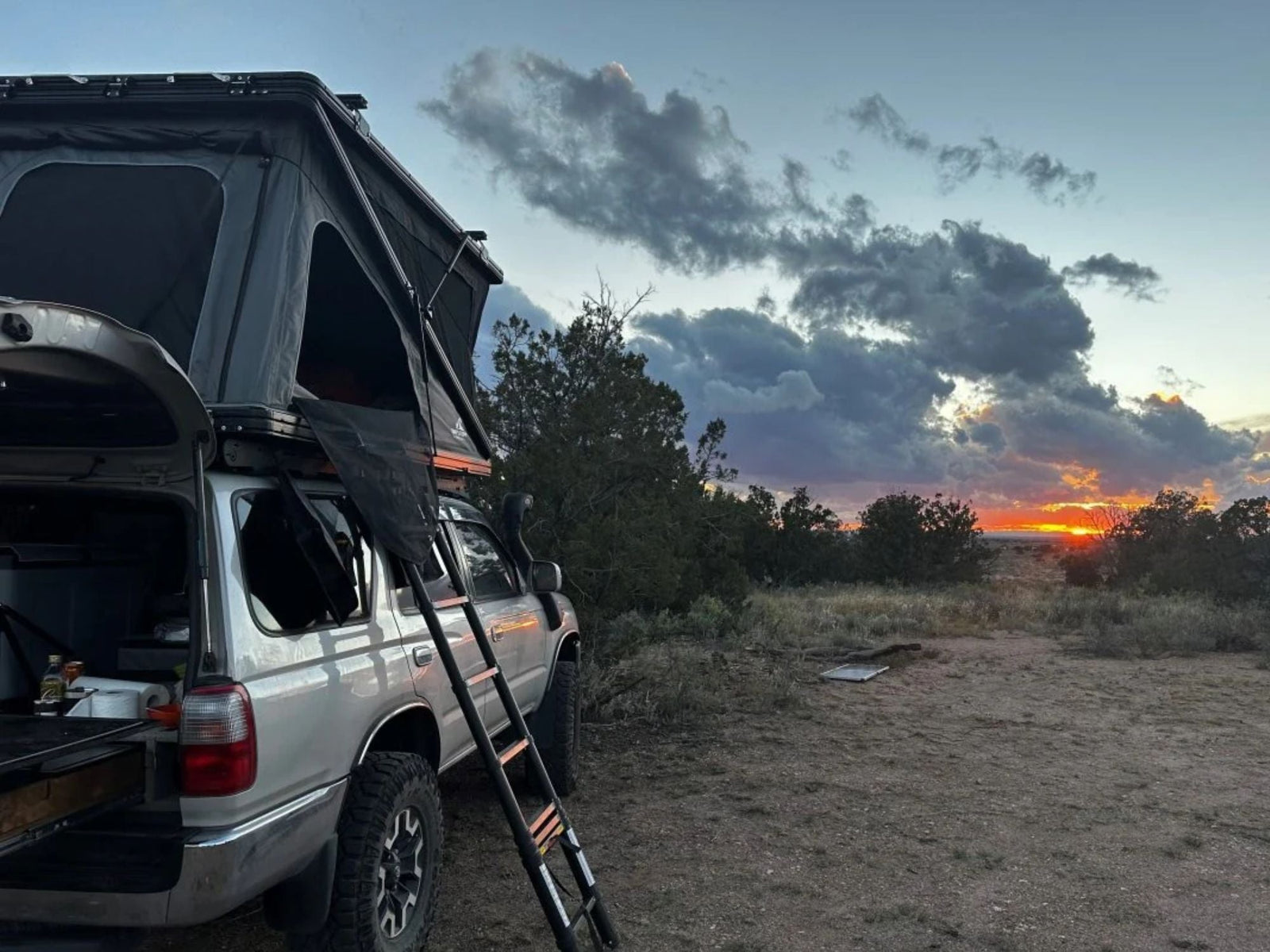 Tuff Stuff Alpine Fiftyone Aluminum Shell Roof Top Tent - 2 Person