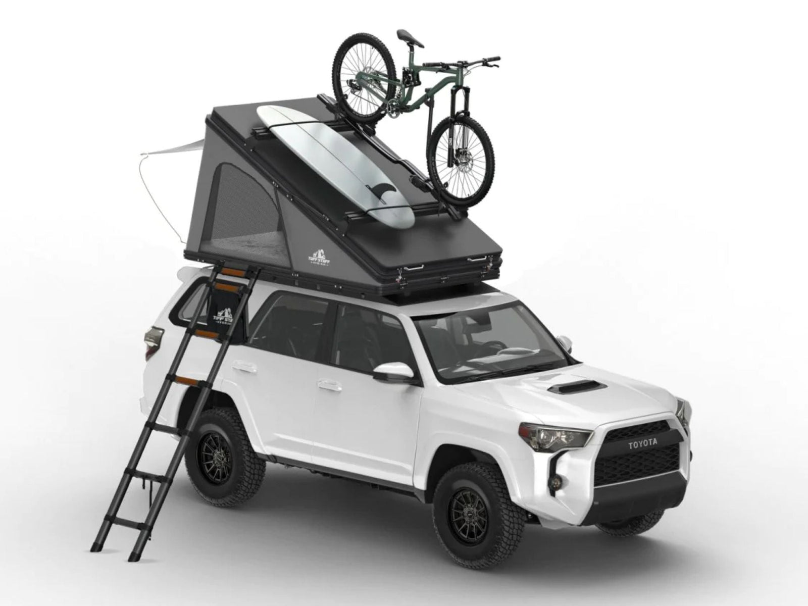 Tuff Stuff Alpine Fiftyone Aluminum Shell Roof Top Tent - 2 Person