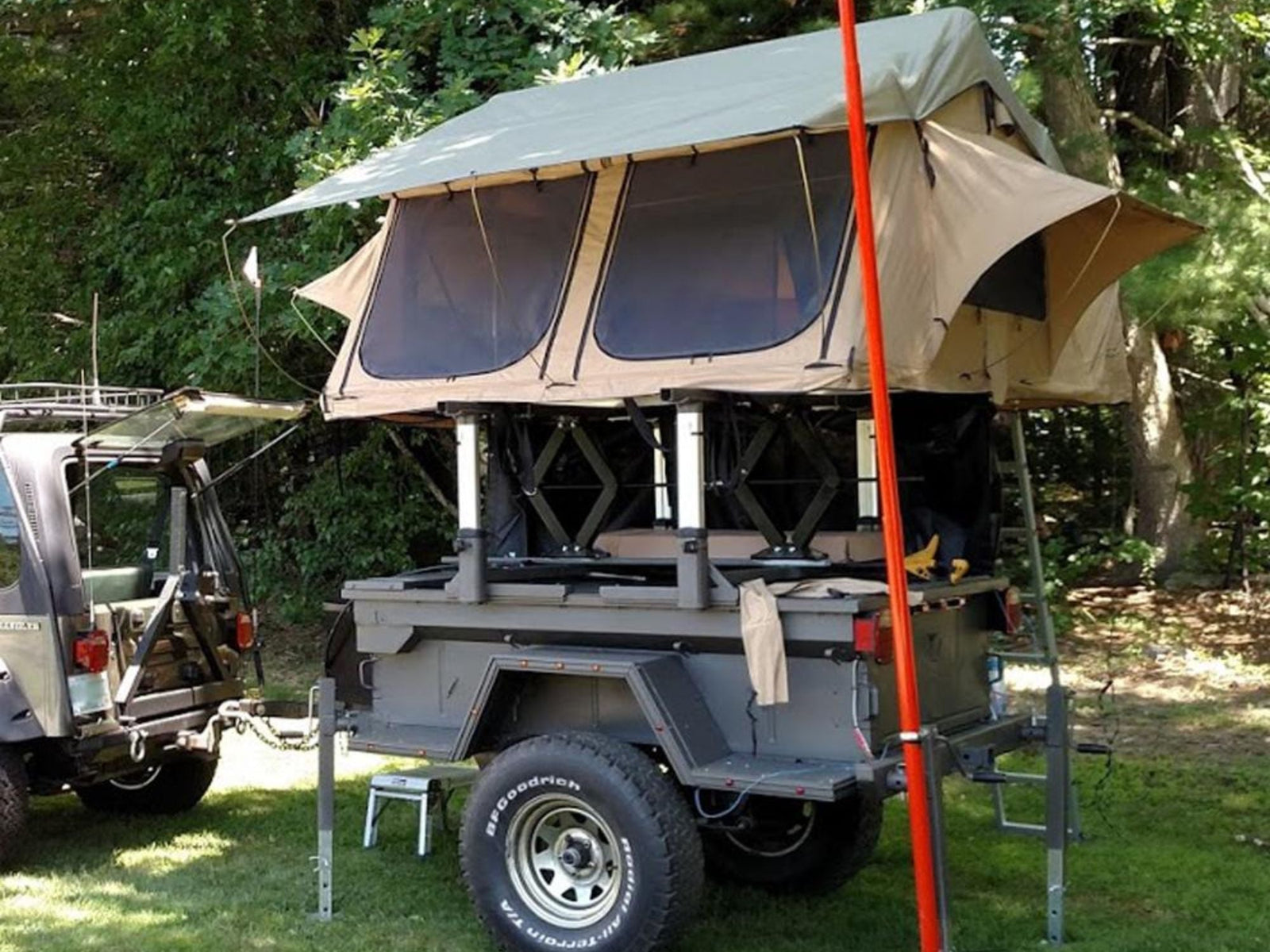 Tuff Stuff Elite Overland Roof Top Tent & Annex Room - 5 Person