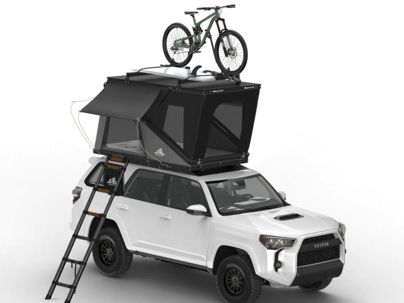 Tuff Stuff Alpine Fiftyone Aluminum Shell Roof Top Tent - 2 Person