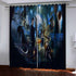 Twilight The Vampire Diaries Pattern Curtains Blackout Window Drapes