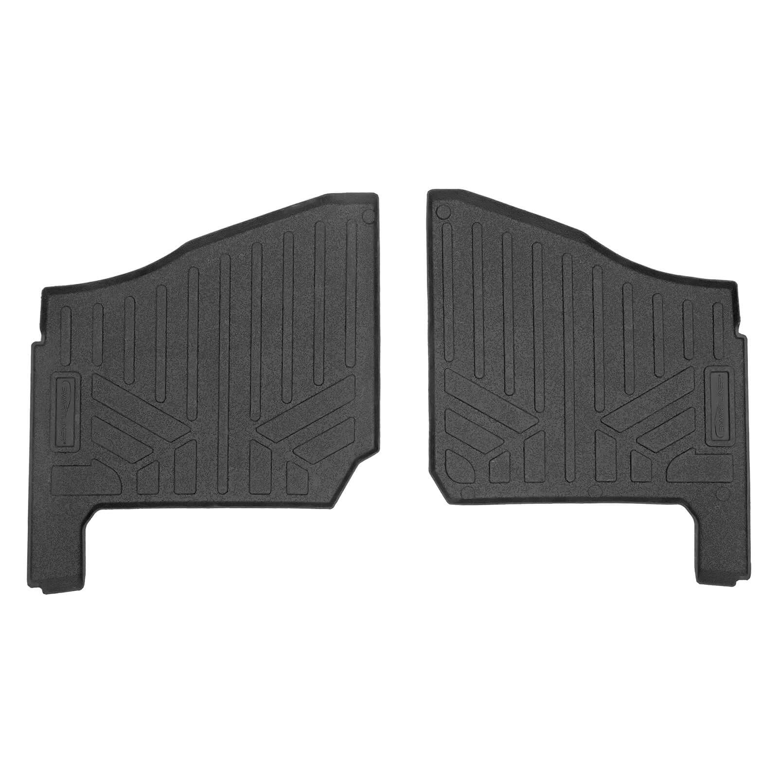 SMARTLINER Custom Fit Rugged Rubber Floor Liners For 2018-2024 Polaris Ranger 1000 (6 Seater)