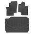 SMARTLINER Custom Fit Rugged Rubber Floor Liners For 2019-2025 Can-Am Commander (4 Seater)
