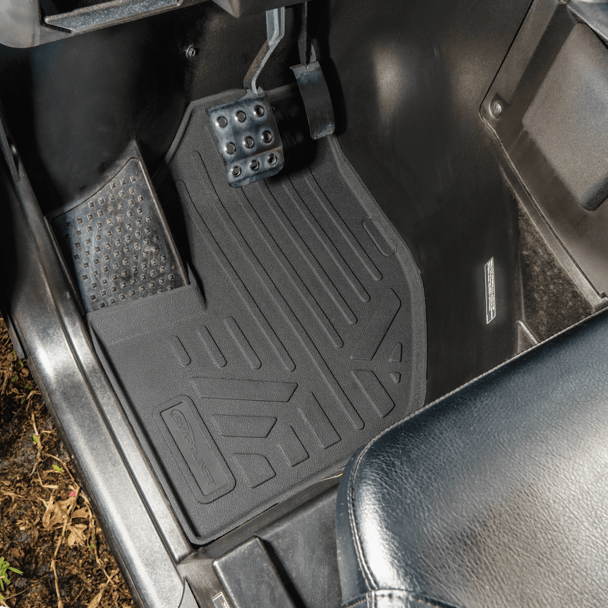 SMARTLINER Custom Fit Rugged Rubber Floor Liners For 2018-2025 Yamaha Wolverine RMA X2