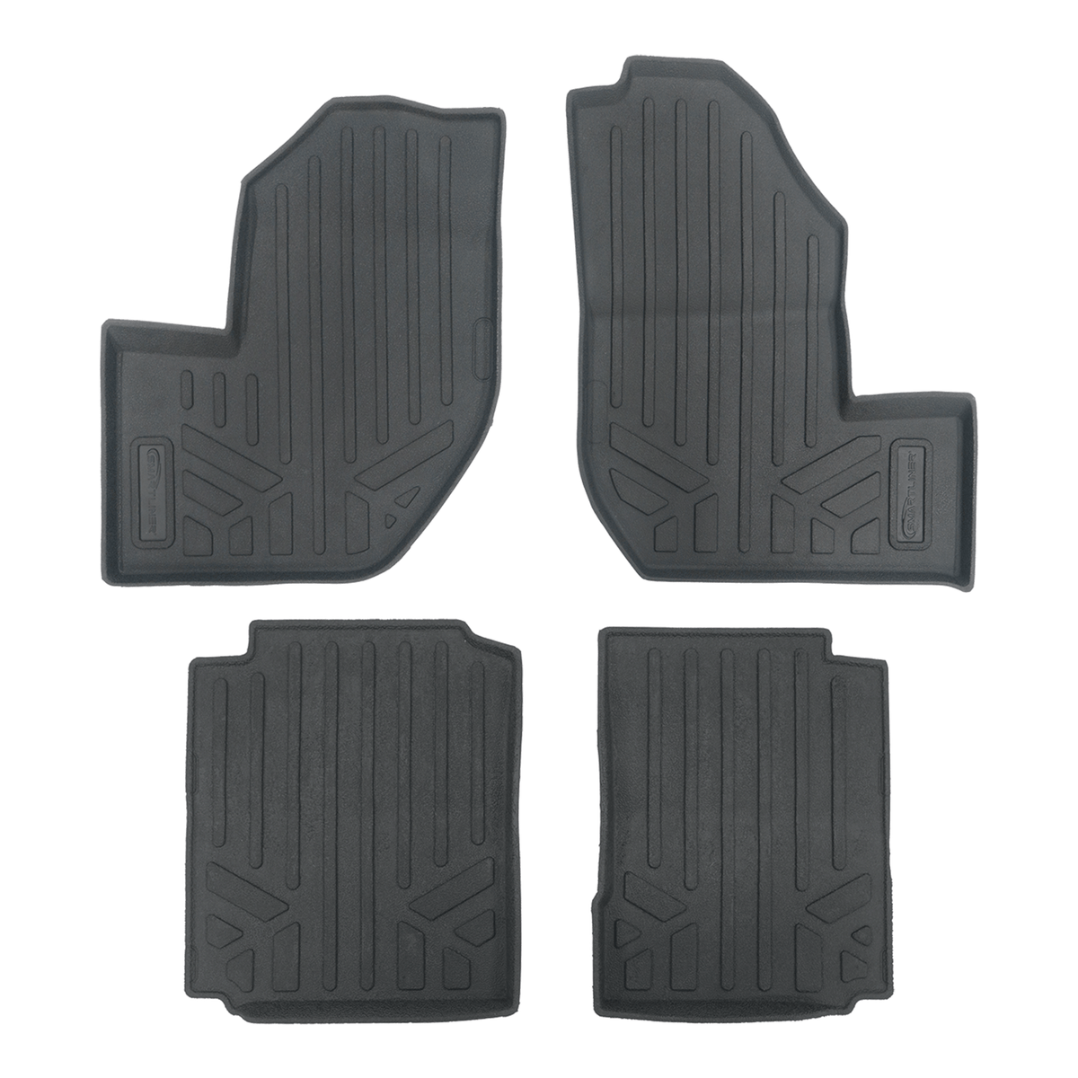 SMARTLINER Custom Fit Rugged Rubber Floor Liners For 2018-2025 Yamaha Wolverine RMA X4