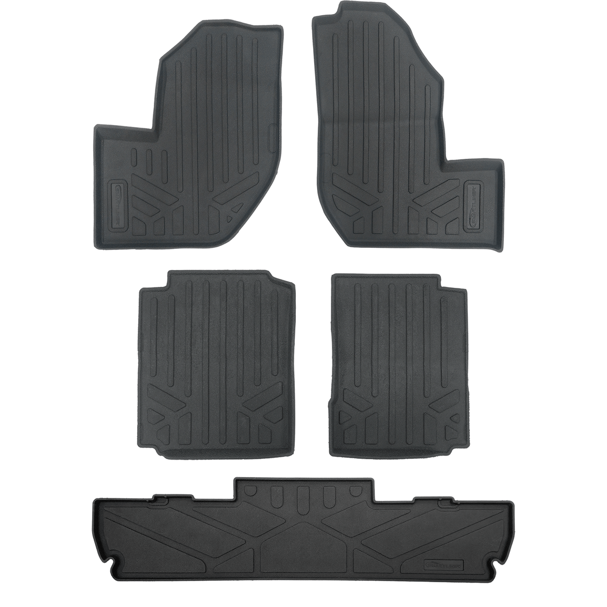 SMARTLINER Custom Fit Rugged Rubber Floor Liners For 2018-2025 Yamaha Wolverine RMA X4