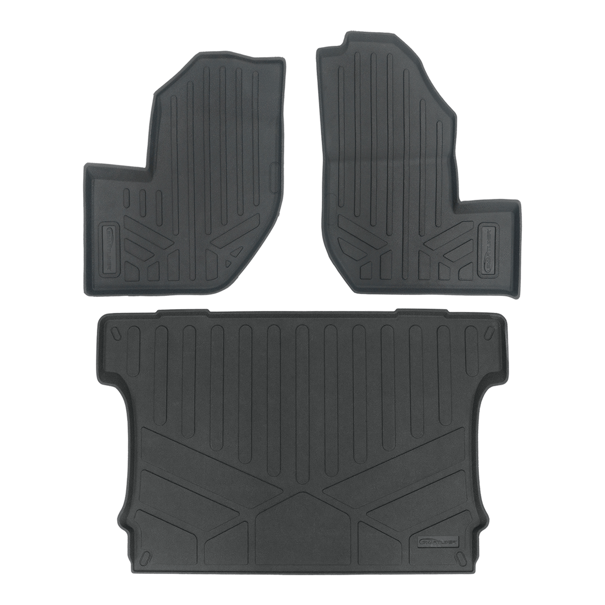 SMARTLINER Custom Fit Rugged Rubber Floor Liners For 2018-2025 Yamaha Wolverine RMA X2