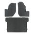 SMARTLINER Custom Fit Rugged Rubber Floor Liners For 2018-2025 Yamaha Wolverine RMA X2