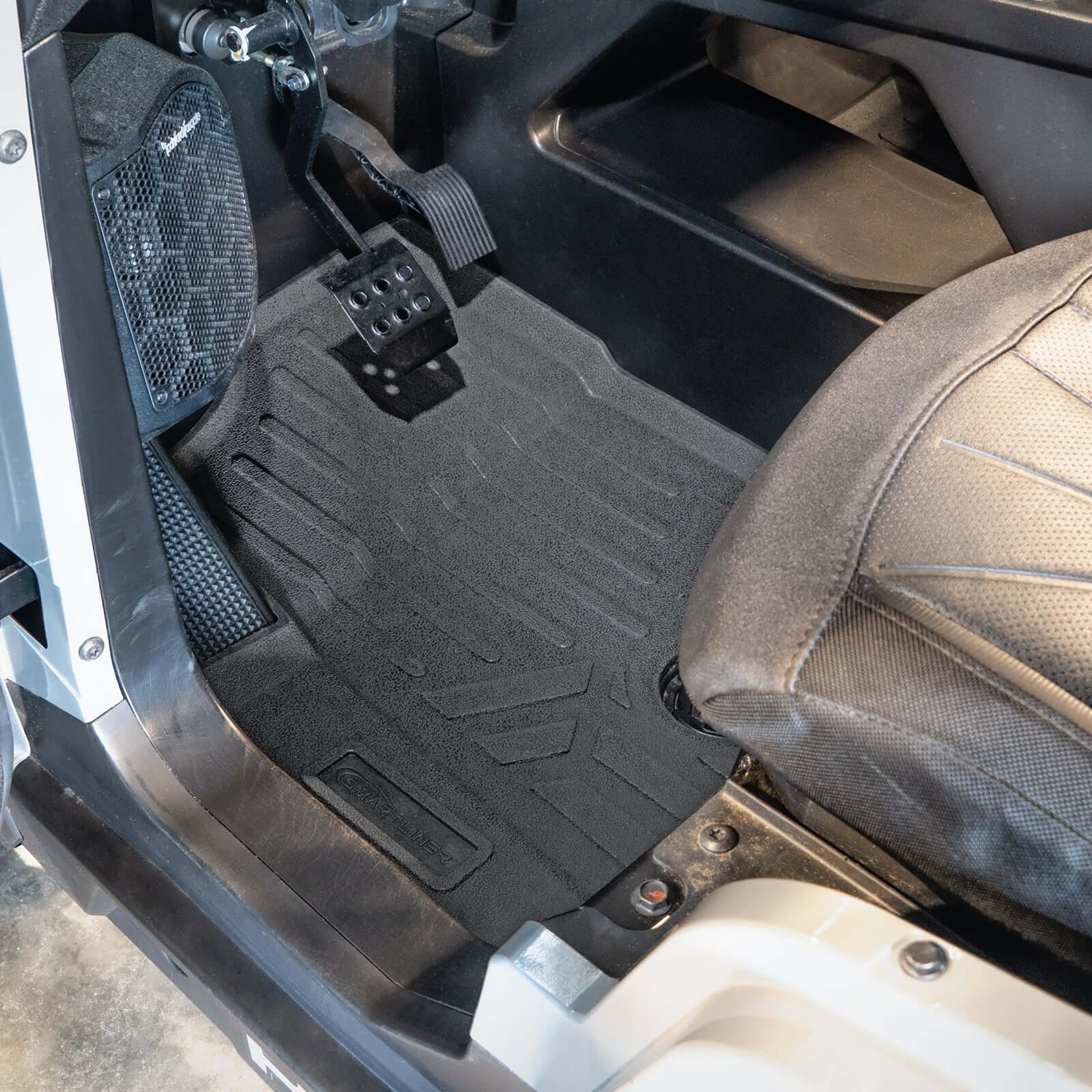 SMARTLINER Custom Fit Rugged Rubber Floor Liners For 2019-2025 Polaris General XP 1000