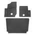 SMARTLINER Custom Fit Rugged Rubber Floor Liners For 2019-2025 Polaris General 1000