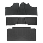 SMARTLINER Rugged Rubber Floor Liners For 2017-2026 Kawasaki Mule (6-Seater Models)