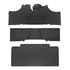 SMARTLINER Rugged Rubber Floor Liners For 2017-2026 Kawasaki Mule (6-Seater Models)
