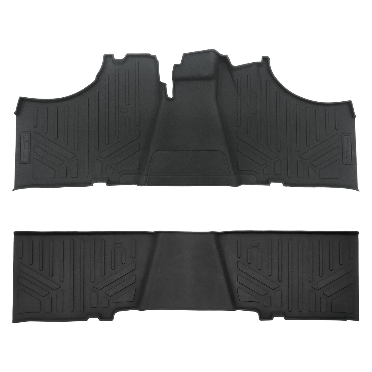 SMARTLINER Rugged Rubber Floor Liners For 2017-2026 Kawasaki Mule (6-Seater Models)