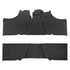 SMARTLINER Rugged Rubber Floor Liners For 2017-2026 Kawasaki Mule (6-Seater Models)