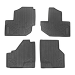 SMARTLINER Custom Fit Rugged Rubber Floor Liners For 2020-2025 Kawasaki TERYX 4 (4-Seater)