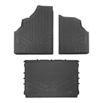 SMARTLINER OUTDOORS™ Custom Fit Rugged Rubber Floor Liners For 2016-2025 Can-Am Defender (3 Seater)