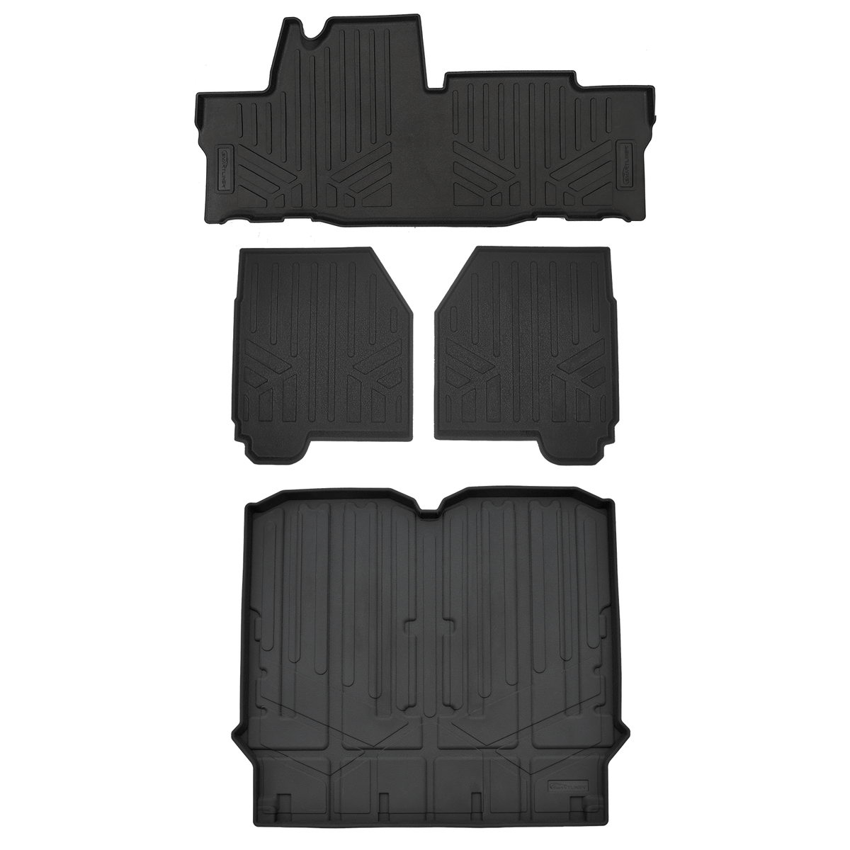 SMARTLINER Custom Fit Floor Liners For 2018-2024 Honda Pioneer 700 (4 Seater Models Only)