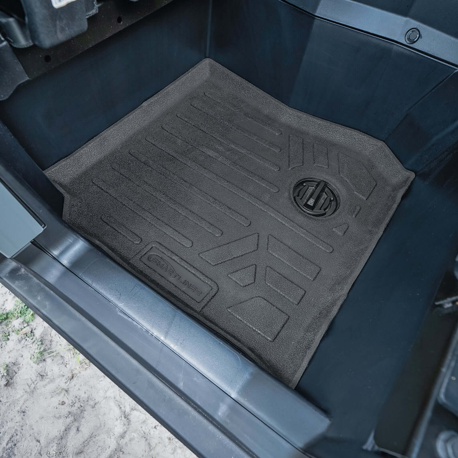 SMARTLINER Custom Fit Rugged Rubber Floor Liners For 2019-2025 Polaris General XP 1000 (4-Seater Models)