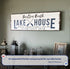 Family Lake House Arrow Sign II