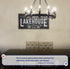Welcome To Our Lakehouse Sign II