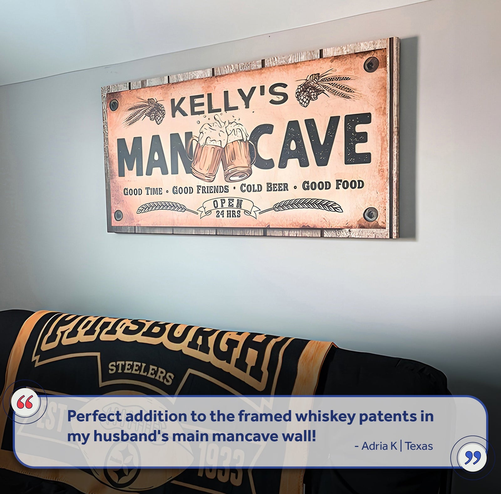 Man Cave Sign IV