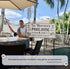 Personalized Poolside Bar And Grill Sign