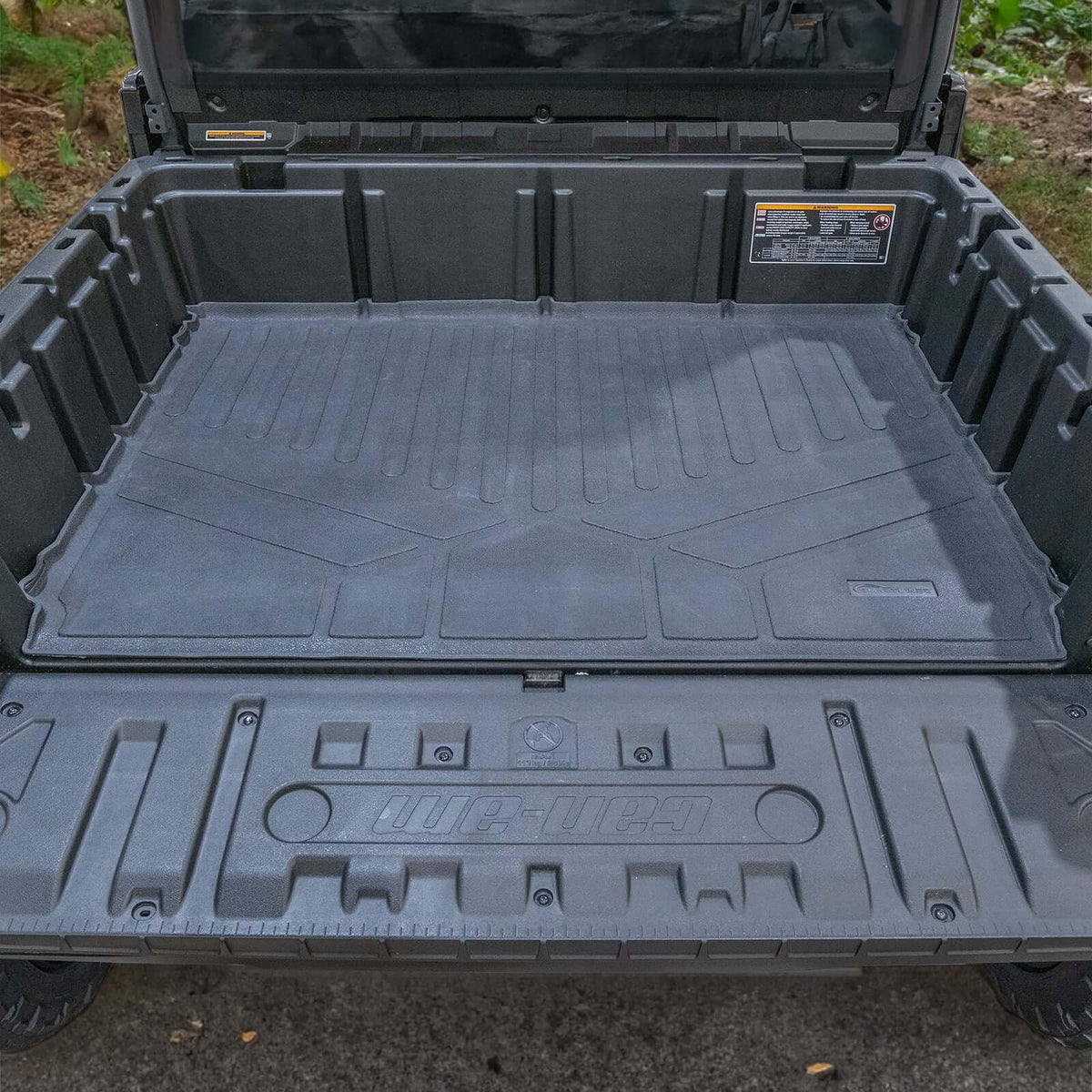 SMARTLINER OUTDOORS™ Custom Fit Rugged Rubber Floor Liners For 2016-2025 Can-Am Defender (3 Seater)