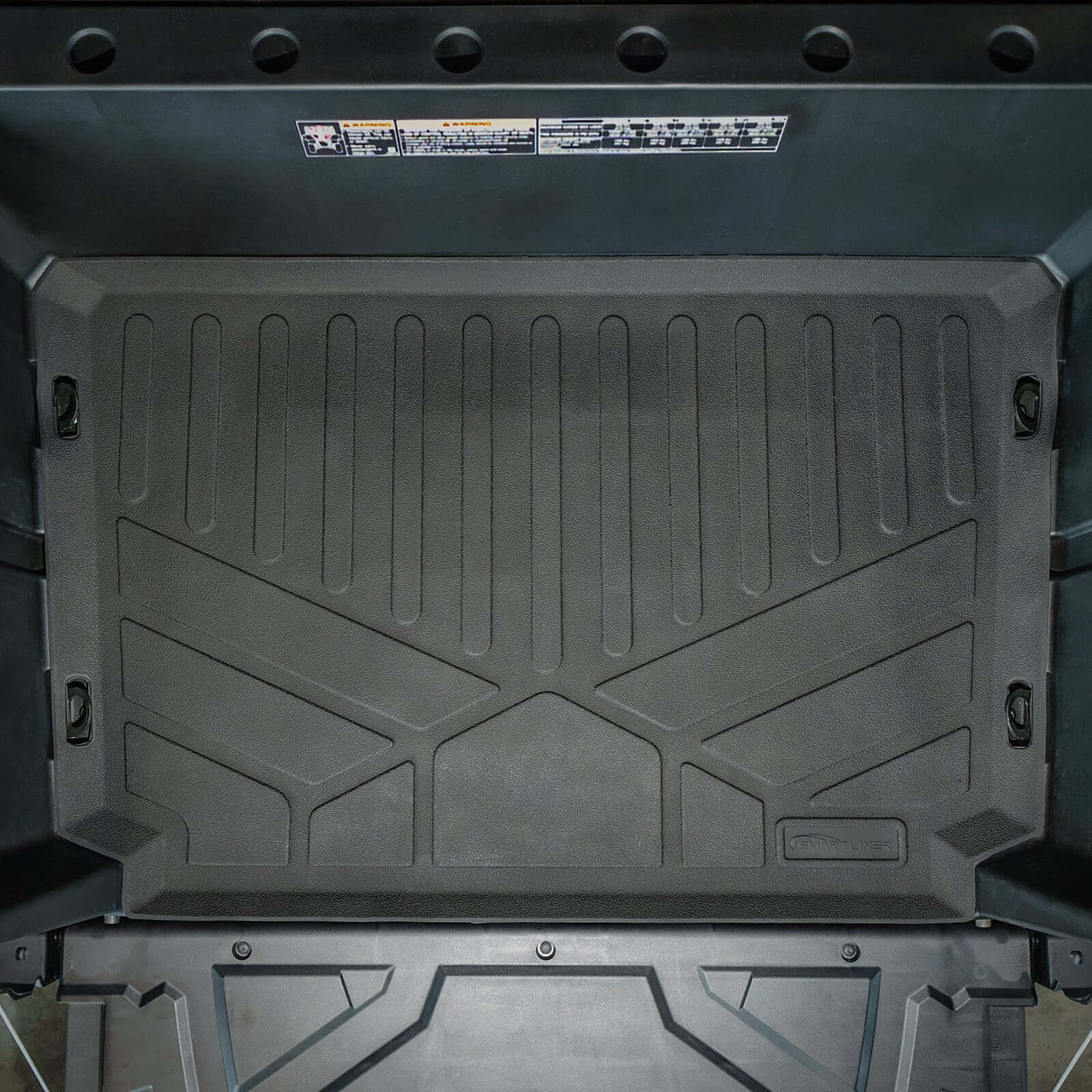 SMARTLINER Custom Fit Rugged Rubber Floor Liners For 2019-2025 Polaris General XP 1000