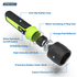 Ultra-Bright Weatherproof Flashlight