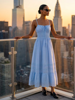 UPPER EAST SIDE Women's Sky Blue Dress Prêt-à-Porter BYMANYC ® NY