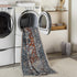 Cabacungan Blue & Rust Washable Area Rug - Clearance