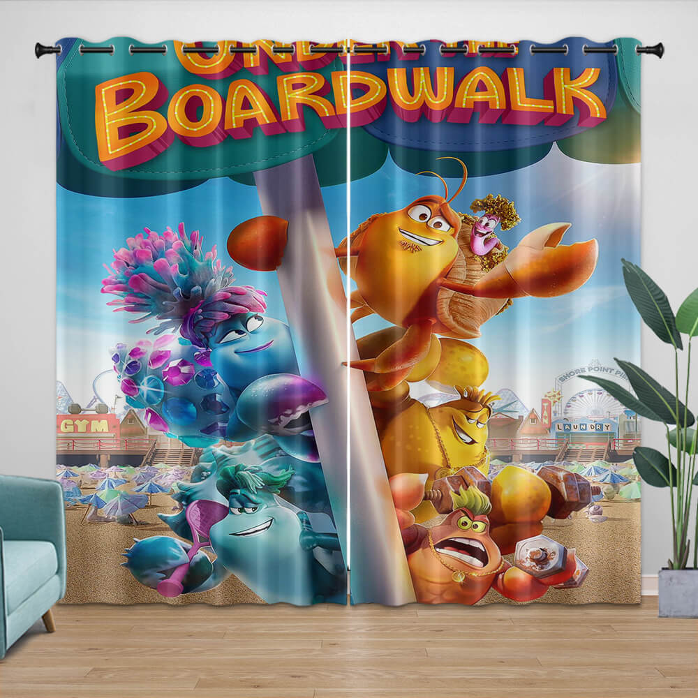 Under The Boardwalk Curtains Blackout Window Drapes