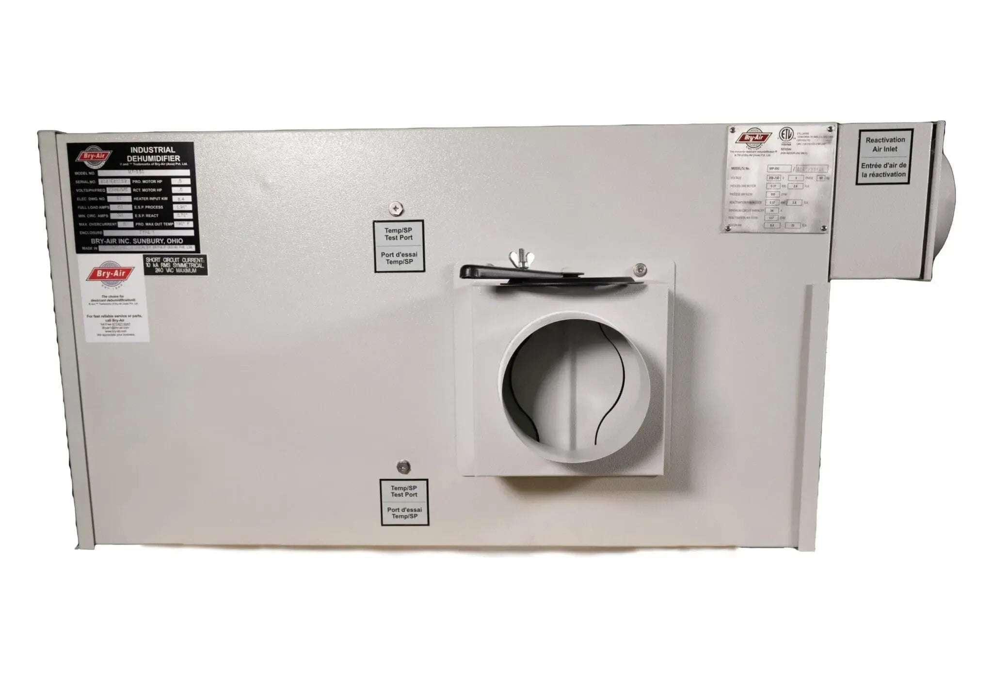 Bry-Air MiniPAC MP-350 Desiccant Dehumidifier