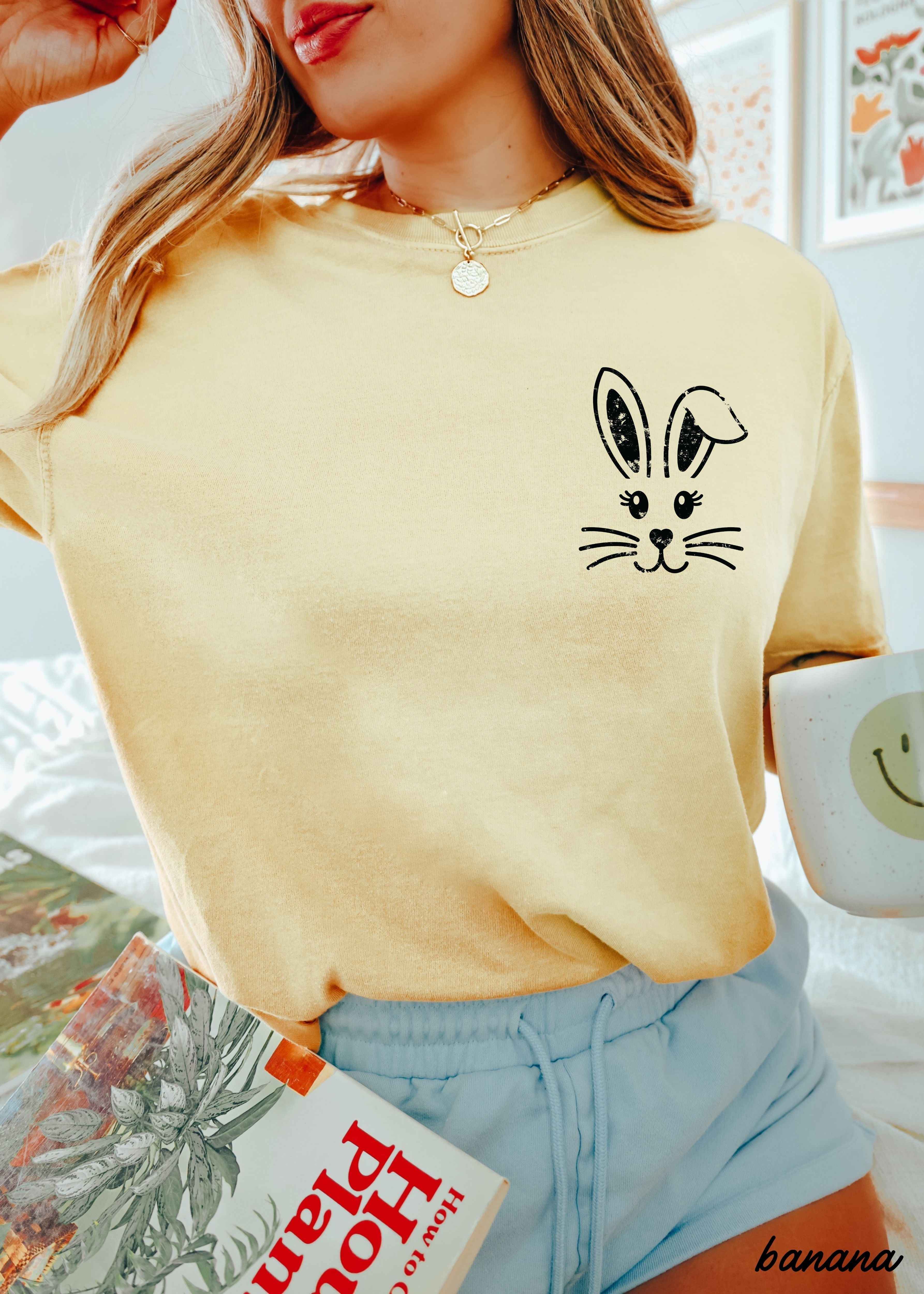 Pocket Bunny Comfort Colors Tee *15 Colors (S-3X)