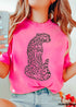 Sitting Cheetah Tee *13 Colors (S-3X)