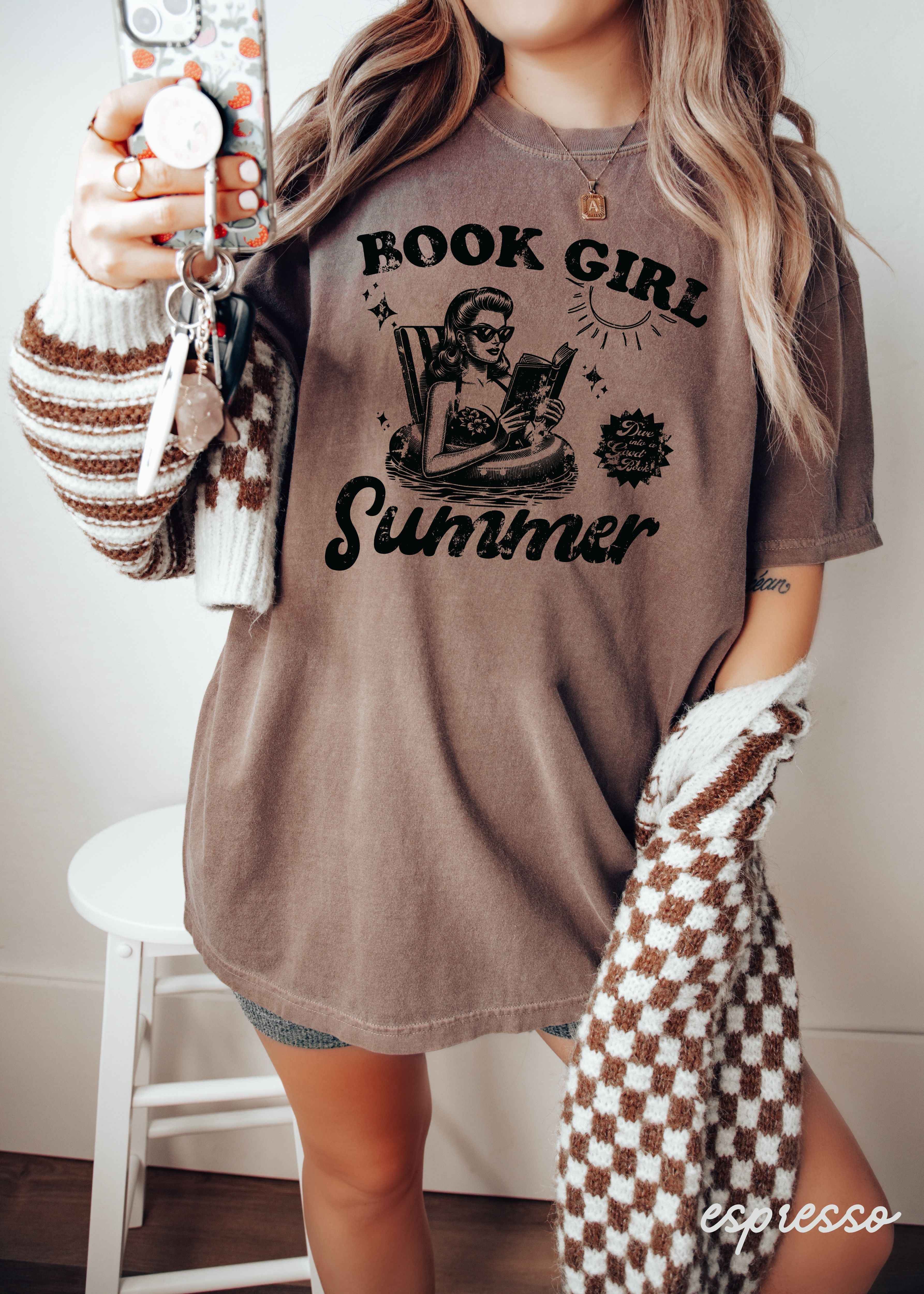Book Girl Summer Tee *14 Colors (S-3X)