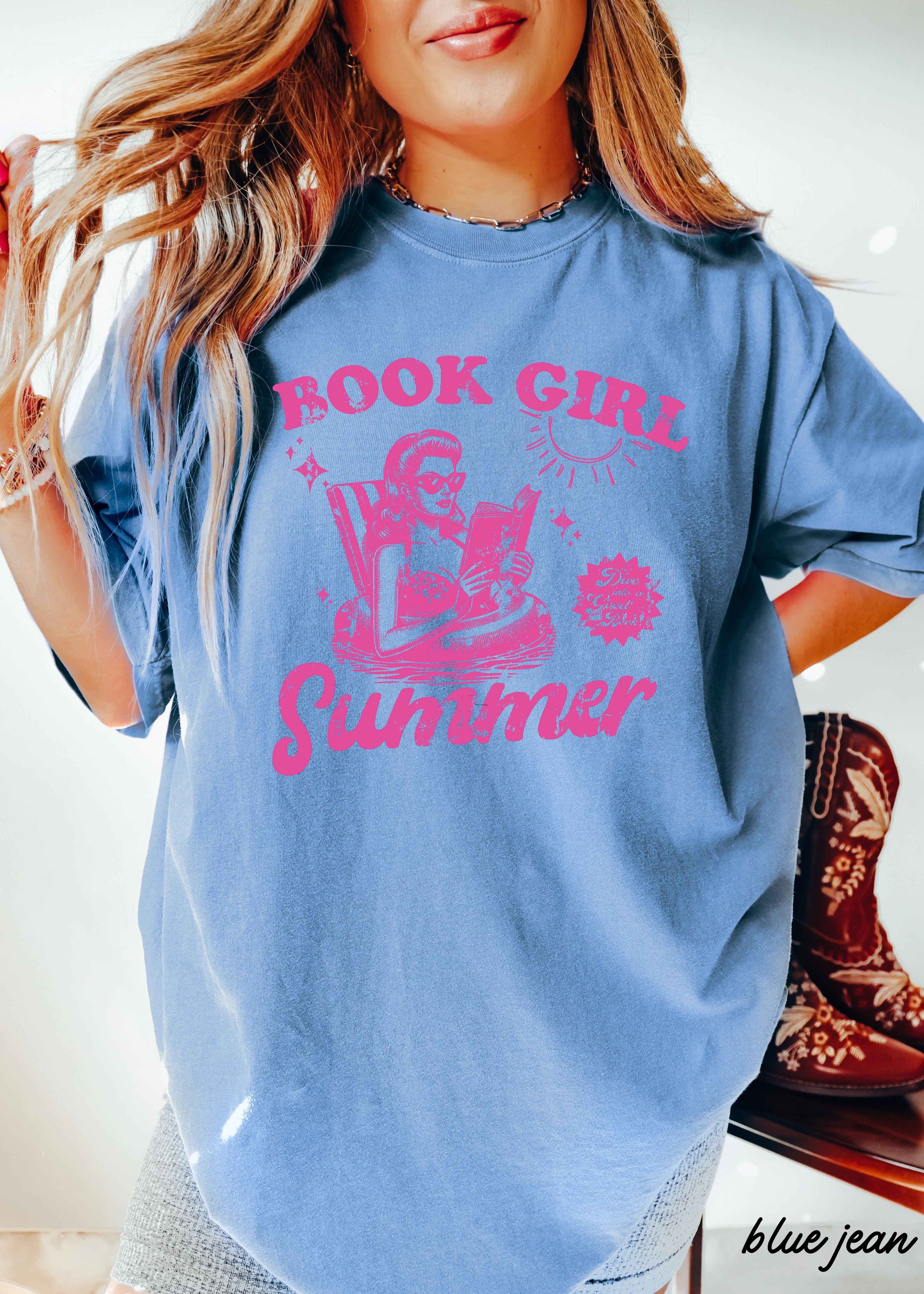 Book Girl Summer Tee *14 Colors (S-3X)