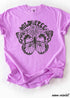 Wild & Free Butterfly Tee *13 Colors (S-3X)