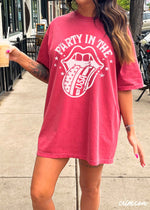 Party in the USA Tee *6 Colors (S-3X)