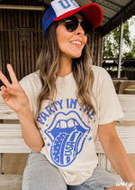 Party in the USA Tee *6 Colors (S-3X)
