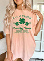 Farm Fresh Clovers Comfort Colors Tee *5 Colors (S-3X)