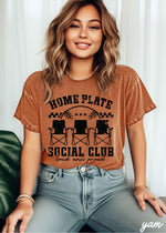 Home Plate Social Club Tee *17 Colors (S-3X) 1