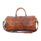 Tan Leather Trolley Bag 44L