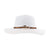 Knit Leopard Buckle Band C.C Panama Hat