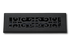Cast Aluminum Baroque Vent Covers - Black