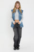 Women's Oversized Boyfriend Fit Denim Vest