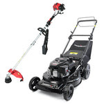 22" 170cc Gas Self-Propelled 3-in-1 Lawn Mower & String Trimmer Combo Kit V8622S1+PS4532