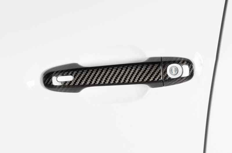 OLM Carbon Fiber Door Handle Covers - 2022 WRX (GT and Limited Trim)