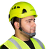 Ventilated Rescue Hard Hat with Adjustable 6 Point Suspension