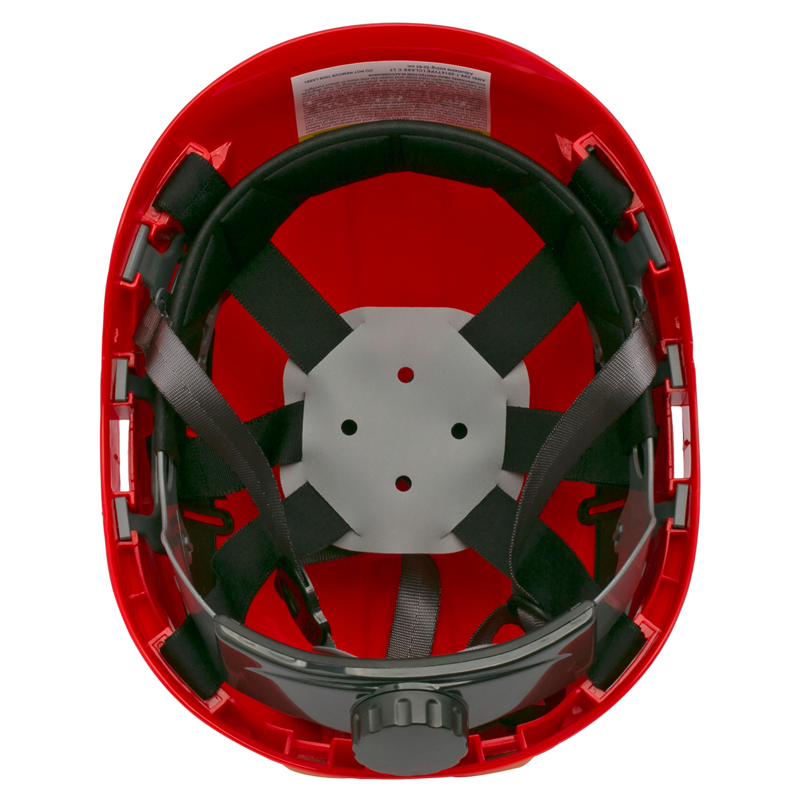 Ventilated Rescue Hard Hat with Adjustable 6 Point Suspension